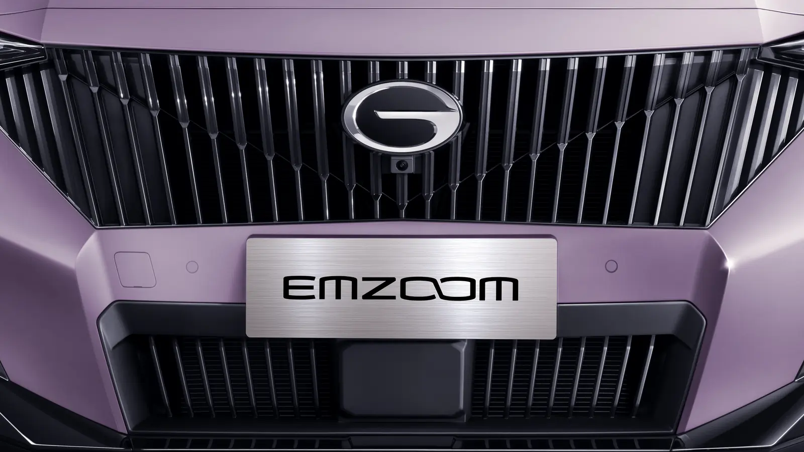 GAC EMZOOM front grille and logo close-up