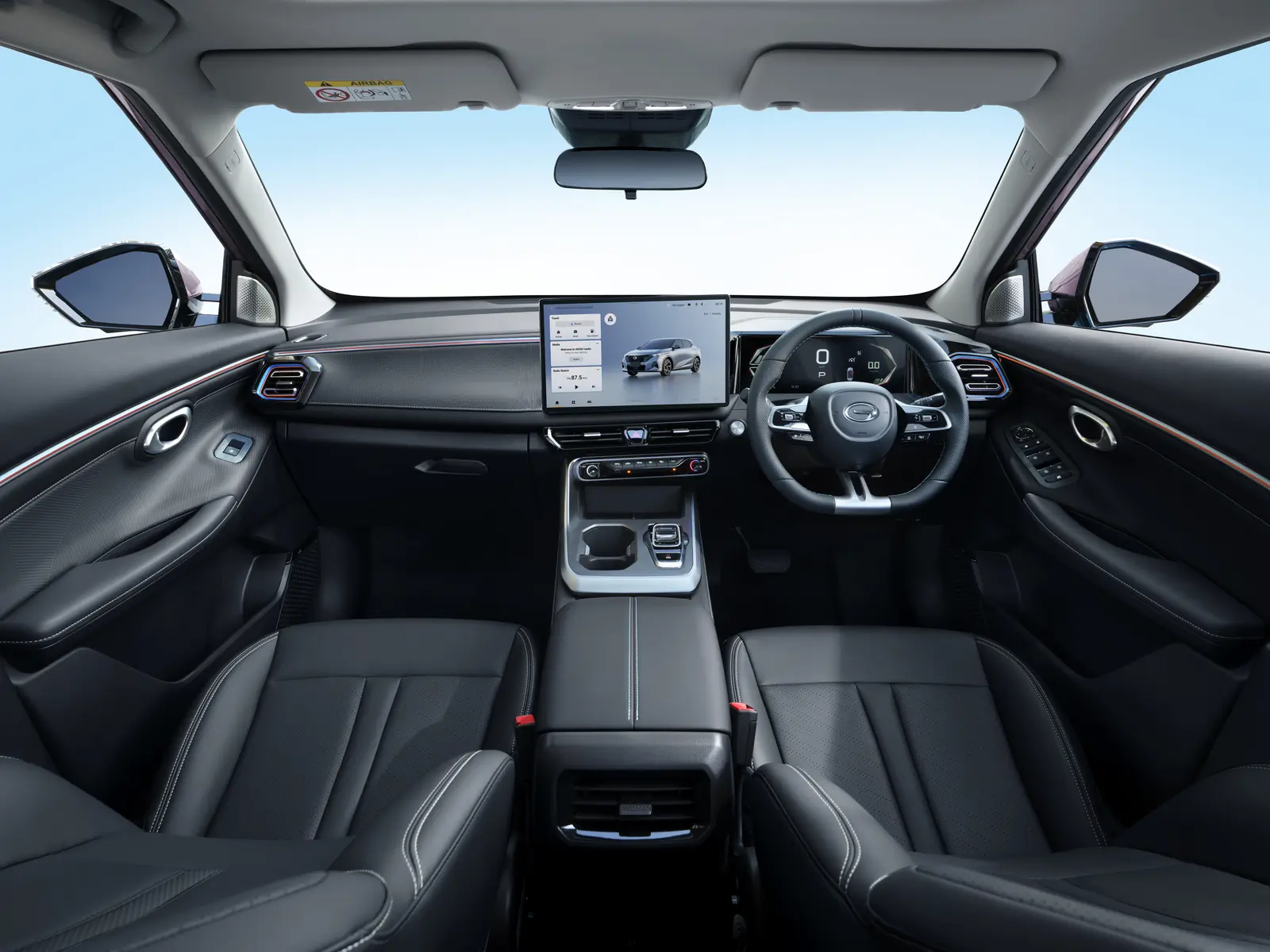 GAC EMZOOM advanced technology cockpit interior